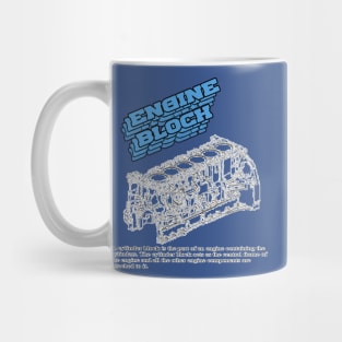 Engine block definiton Mug